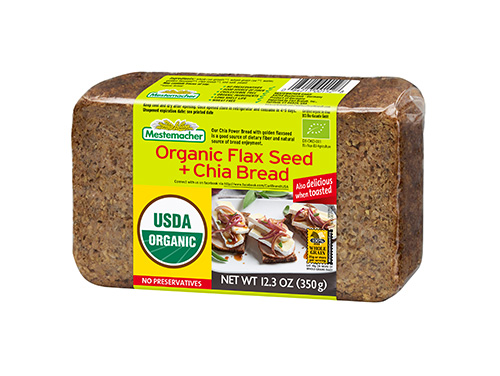 Mestemacher Organic Three Grain Bread 