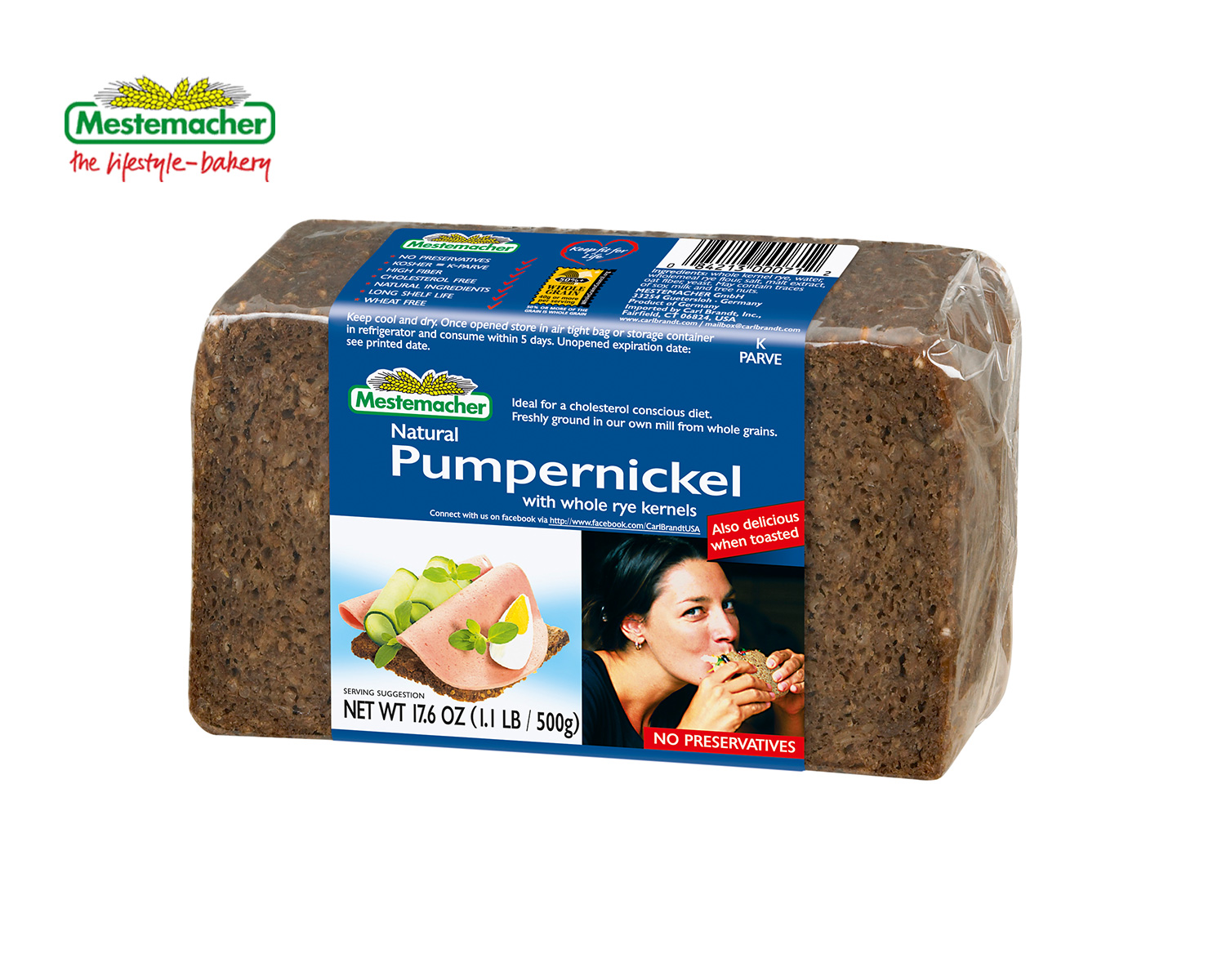 Pumpernickel Bread Nutrition Label Besto Blog