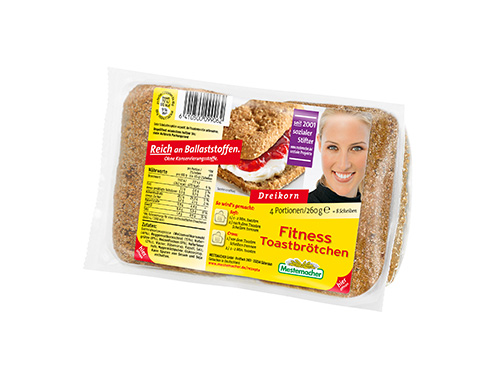 Diet &amp; fitness toast rolls – Mestemacher